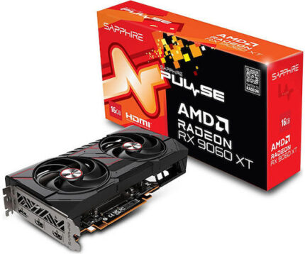 Sapphire Radeon RX 9060 XT 16GB GDDR6 Pulse Graphics Card