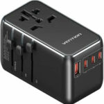 Adapter with Vention 100W charger 1xUSB-A 3xUSB-C