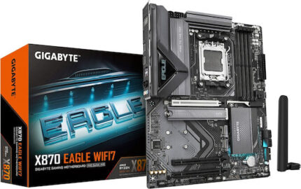 Gigabyte X870 Eagle WIFI7 Motherboard ATX with AMD AM5 Socket