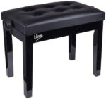 V-TONE ŁAWA 1 BK - height-adjustable piano bench  black