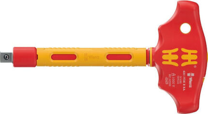 Wera 410 i VDE B RA VDE- insulated T-handle adapter 3/8