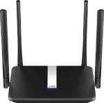 Cudy LT500 wireless router Fast Ethernet Dual-band (2.4 GHz / 5 GHz) 4G Black