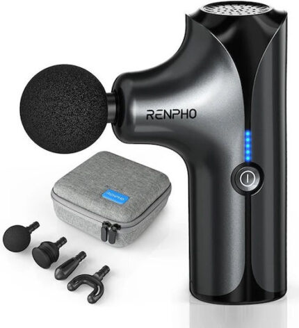 RENPHO Massage Gun Edge Mini black Schwarz PEU-RP-GM173-BK PEURPGM173BK (PEU-RP-GM173-BK)