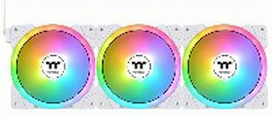 xlarge_20250723095203_thermaltake_swafan_ex12_tt_premium_edition_case_fan_120mm_me_rgb_fotismo_kai_syndesi_3_pin_4_pin_pwm_3tmch_leyko.jpeg Thermaltake SWAFAN EX12 ARGB White TT Premium Edition 3 Pack - Image 1