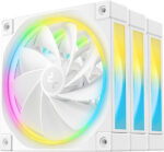 DeepCool FL12R WH-3 IN 1 Computer case Fan 12 cm White 3 pc(s)
