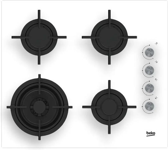xlarge_20250724112847_beko_hilw64122sw_estia_ygraeriou_aytonomi_60x51cm.jpeg Beko HILW64122SW Built-in gas hob 60 cm 4 zones White - Image 1