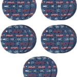 Bosch EXP O780 Foil Sanding Disc Set,150mm,55St