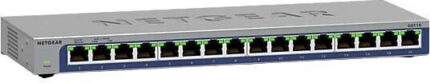 NETGEAR GS116 Unmanaged L2 Gigabit Ethernet (10/100/1000) Black
