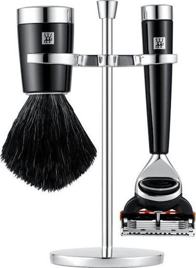 xlarge_20250808145141_zwilling_j_a_henckels_set_xyrismatos_47205_000.jpeg Zwilling Shaving Set with Razor 2-pc Black - Image 1