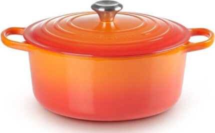 Le Creuset Signature Cast Iron Round Casserole 18 cm volcanic