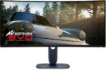 Alienware AW3425DW computer monitor 86.4 cm (34 ) 3440 x 1440 pixels Wide Quad HD QD-OLED Blue