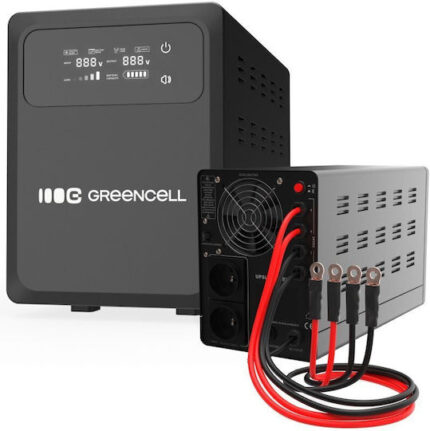 Green Cell Power Supply AVR UPS 1500VA 1000W