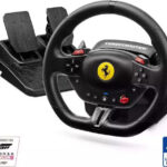 Thrustmaster T98 Ferrari 296 GTB Steering Wheel with Pedals for PC / PS4 / PS5 with 240° Rotation