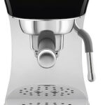 SMEG ECF02BLEU Espresso Coffee Machine, black
