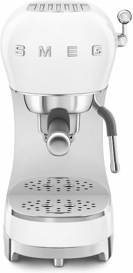 xlarge_20251009094914_smeg_michani_espresso_1350w_piesis_15bar_leyki_ecf02wheu.jpeg SMEG ECF02WHEU Espresso Coffee Machine, white - Image 1