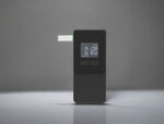 AlcoAlert Smart Electrochemical breathalyzer  black