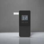 AlcoAlert Smart Electrochemical breathalyzer  black