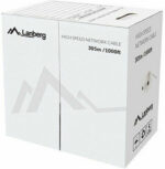 LANBERG CABLE UTP CAT.5E 305M WIRE CU YELLOW FLUKE