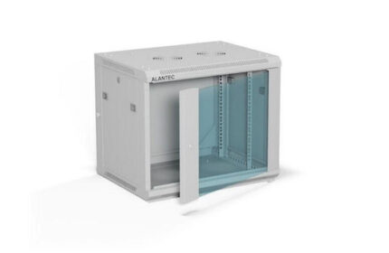 ALANTEC Racking cabinet 19  9U 600x450  Grey FLAT PACK