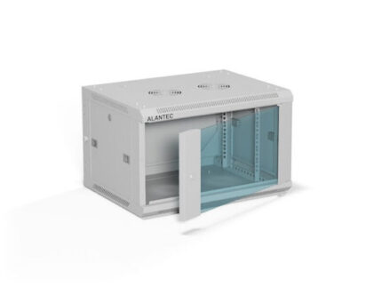 ALANTEC Racking cabinet 19  6U 600x450  Grey FLAT PACK