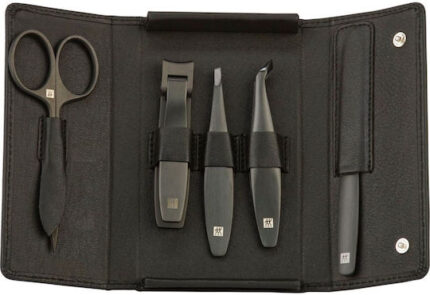 ZWILLING Maniküre-Set Leder 5tlg. schwarz