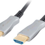 Lanberg HDMI 2.0 Premium High Speed 4K 60Hz HDR Cable HDMI male - HDMI male 100m Μαύρο