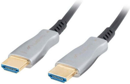 Lanberg HDMI 2.0 Premium High Speed 4K 60Hz HDR Cable HDMI male - HDMI male 100m Μαύρο