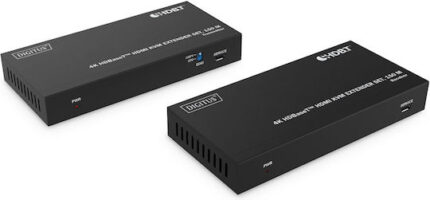Przedłużacz/Extender HDMI 4K 60Hz 150m po skrętce Cat.6A/7/8 HDBaseT HDCP2.2 IR EDID PoC, zestaw