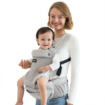 Momcozy Air Mesh Hip Seat Baby Carrier  Grey