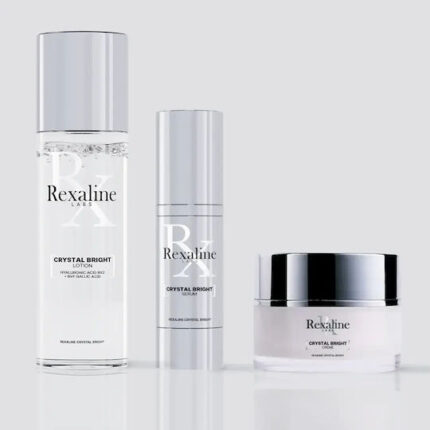 Rexaline Crystal Bright Crema Estuche 4 Piezas