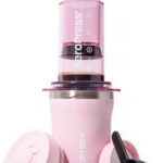 AEROPRESS Go Plus Coffee Maker with Pink Thermal Mug 475 ml
