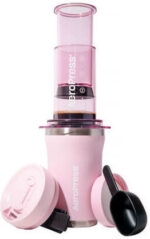 AEROPRESS Go Plus Coffee Maker with Pink Thermal Mug 475 ml