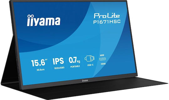 iiyama Monitor portable P1671HSC-B1 P1671HSCB1 (P1671HSC-B1) - Image 1