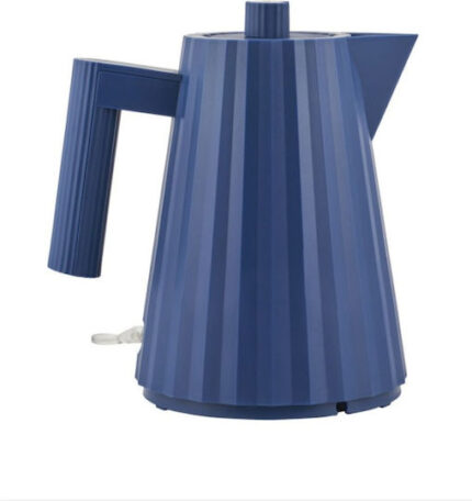 Alessi Plisse Water Kettle blue, small