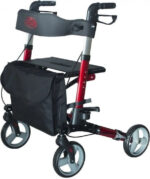 Aluminium four-wheel walker AT51006