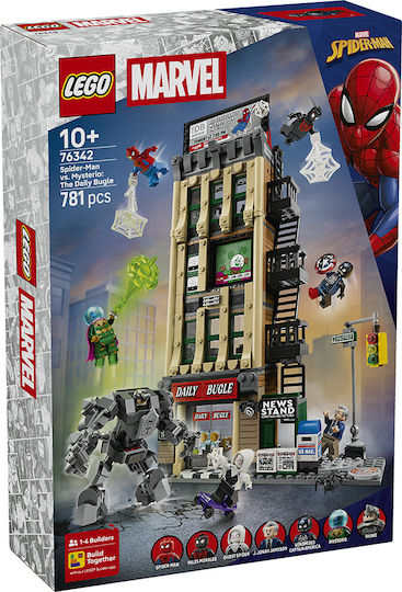 xlarge_20260102171127_lego_marvel_spider_man_vs_mysterio_the_daily_bugle_gia_10_eton_781tmch_76342.jpeg LEGO Marvel Super Heroes 76342 Spider-Man vs. Mysterio - Image 1