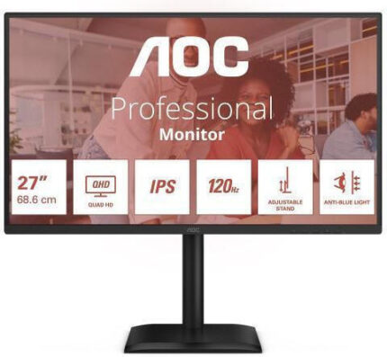 AOC Q27E4U Monitor 27" QHD 2560x1440