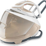 Tefal Pro Express Eco GV9E22E0 steam ironing station 2200 W 1.8 L Durilium AirGlide Autoclean soleplate Beige  White
