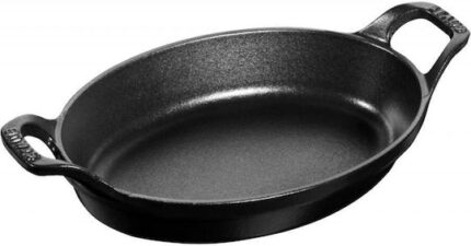 Staub Specialities Casserole Cast Iron, black 28 cm oval
