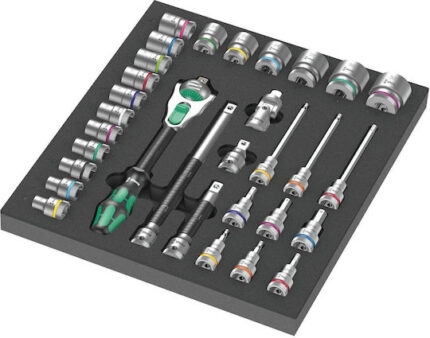 Wera 9722 C Zyklop  Set 1 Foam Insert