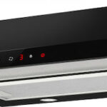 Amica Retractable Vent Hood 59.8cm Black