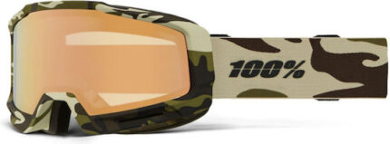100percent SNOW - OKAN HiPER Camo Copper ML Mirror