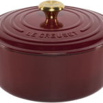 Le Creuset Signature Casserole round 22 cm garnet
