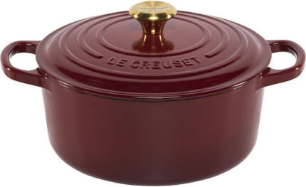 Le Creuset Signature Casserole round 22 cm garnet