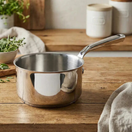 De Buyer Stainless Steel Induction Saucepan Milady 16cm (3410 16) deBuyer16) deBuyer 16)
