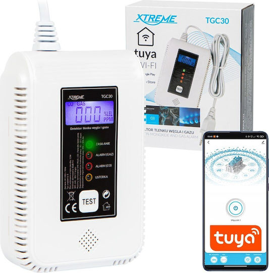 xlarge_20260326152532_blow_anichneytis_monoxeidiou_tou_anthraka_co_wi_fi_24_zonon_50_643.jpeg TGC30 WiFi Tuya carbon monoxide and gas detector - Image 1