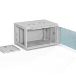 ALANTEC 19  6U 600x450 wall-mounted cabinet  grey