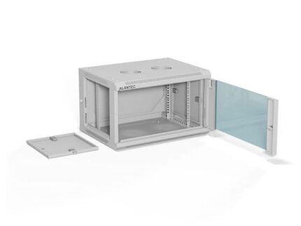 ALANTEC 19  6U 600x450 wall-mounted cabinet  grey