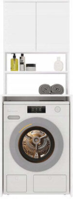WASHING MACHINE CABINET POLA MULTI WHITE