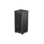 Lanberg Επιδαπέδια Καμπίνα Rack 19U Μαύρο